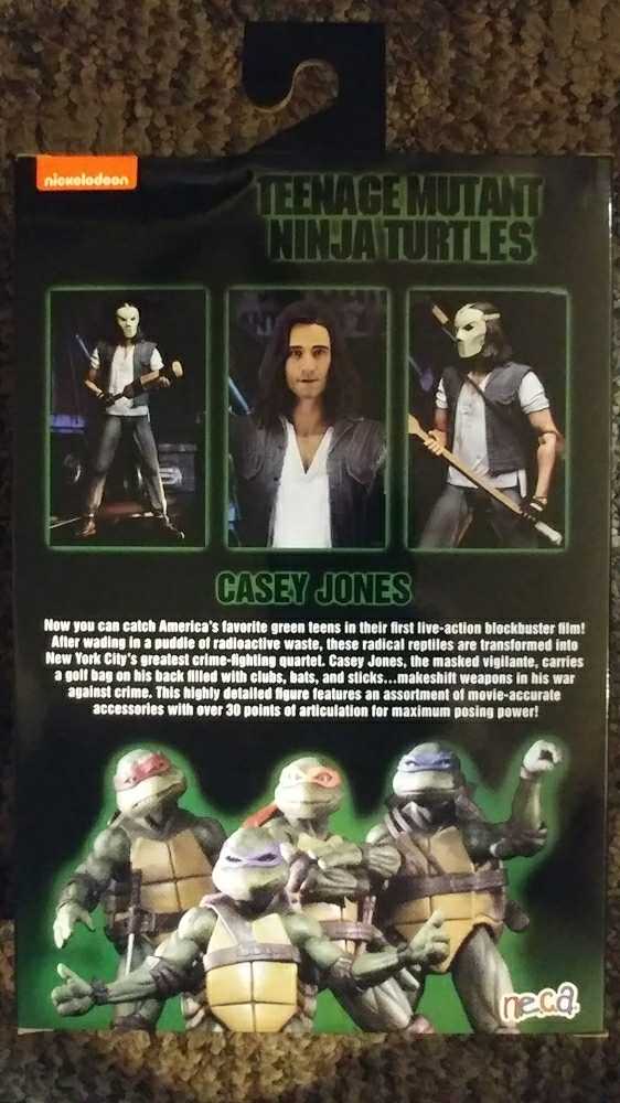 TMNT - Ultimate Casey Jones - Neca (Teenage Mutant Ninja Turtles (90s Movie)) action figure collectible [Barcode 634482542057] - Main Image 3