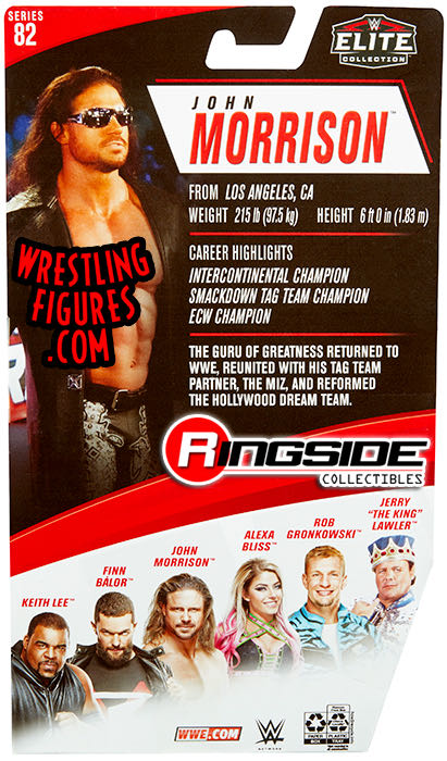 John Morrison - Mattel Wwe (WWE Elite Collection 82) action figure collectible - Main Image 4