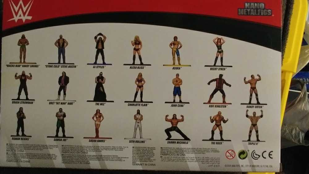 Jada (WWE) NANO METALFIGS: 20-Pack Figure Collector’s Set: Series 1 - JADA TOYS, Inc. (DC: NANO METALFIGS) action figure collectible [Barcode 801310991886] - Main Image 2