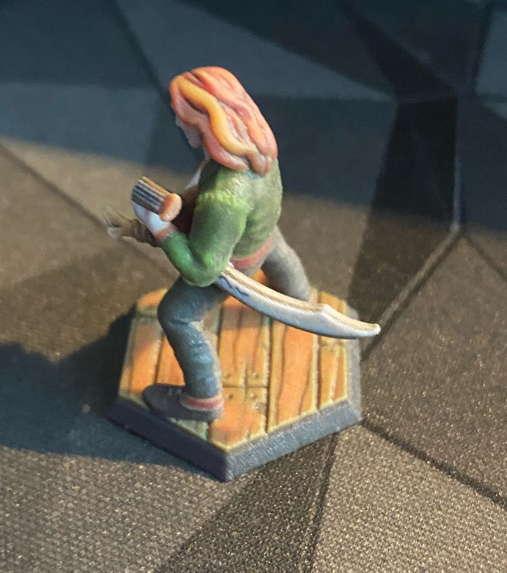 Kvothe - Custom Color - HeroForge action figure collectible - Main Image 2