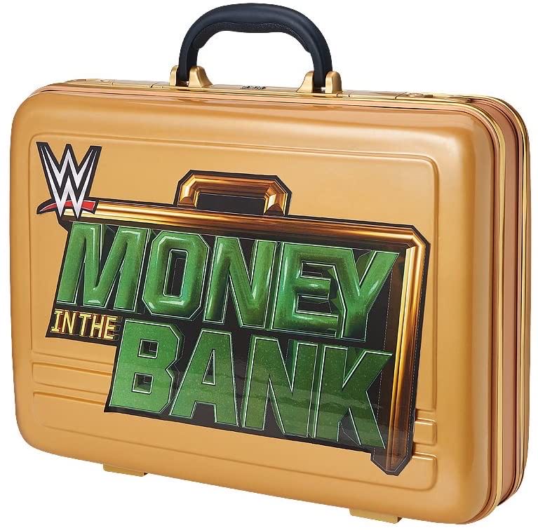 Money In The Bank Briefcase Gold  action figure collectible - Main Image 1