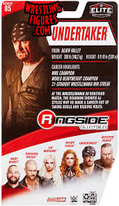 Undertaker - Mattel Wwe (WWE Elite Collection 85) action figure collectible - Main Image 4