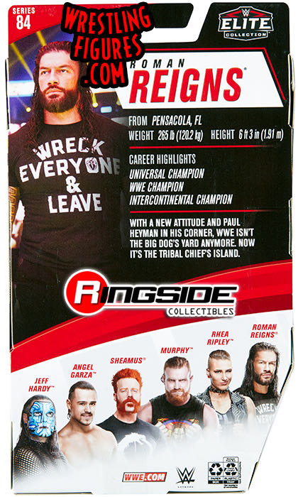 Roman Reigns - Mattel Wwe (WWE Elite Collection 84) action figure collectible - Main Image 4