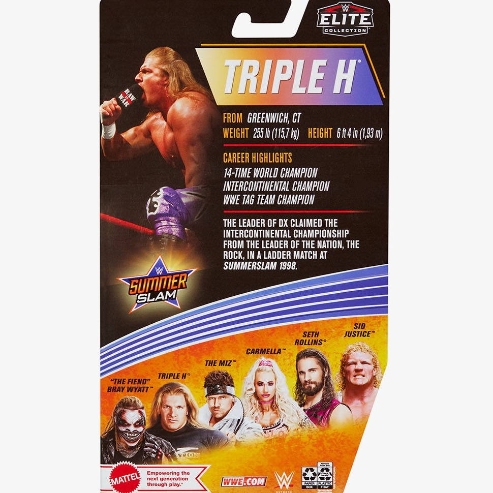 Triple H - Mattel Wwe (WWE Elite Collection 86) action figure collectible - Main Image 4