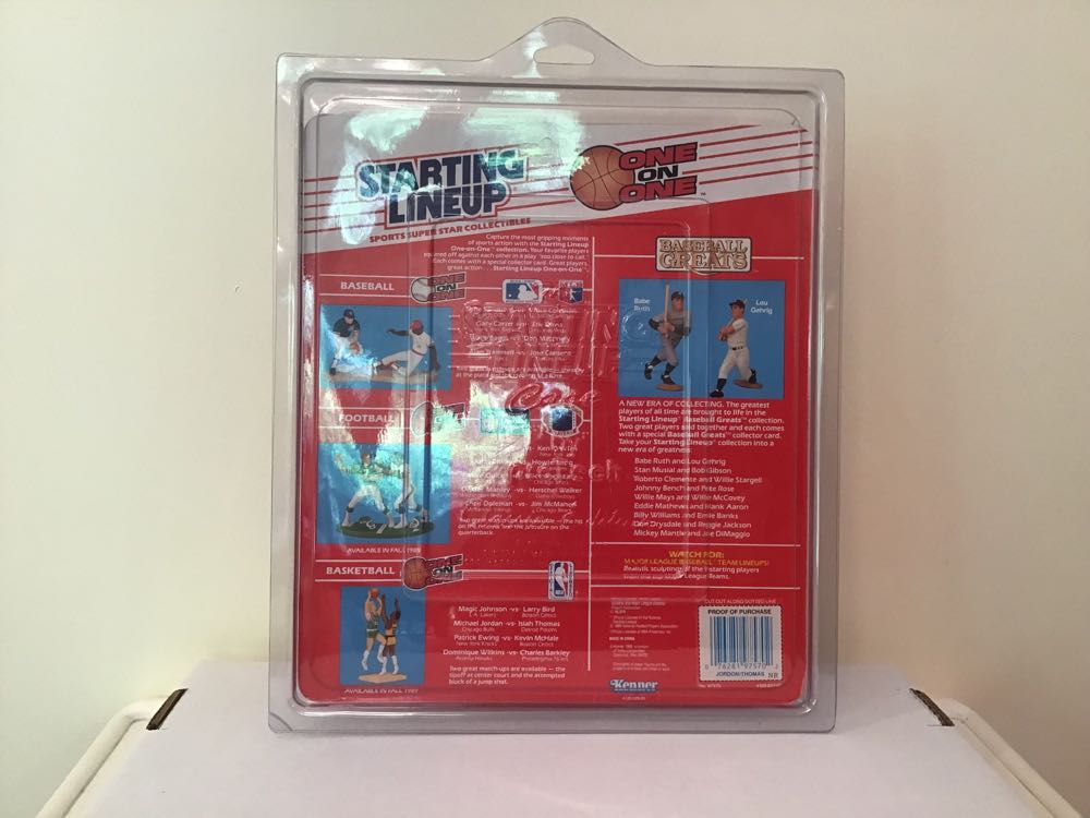 Michael Jordan / Isiah Thomas - Kenner (One On One) action figure collectible - Main Image 2