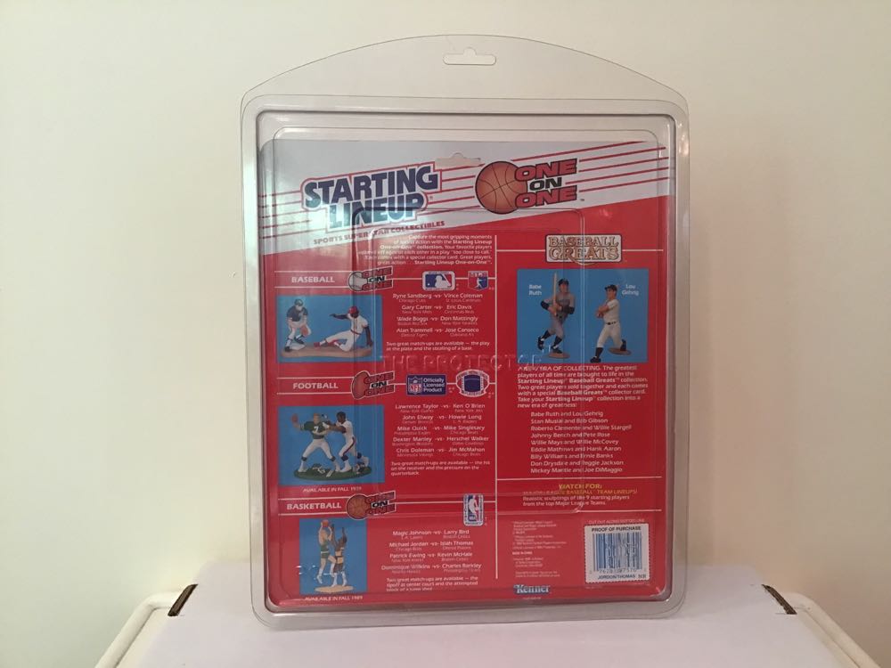 Michael Jordan / Isiah Thomas - Kenner (One On One) action figure collectible - Main Image 2