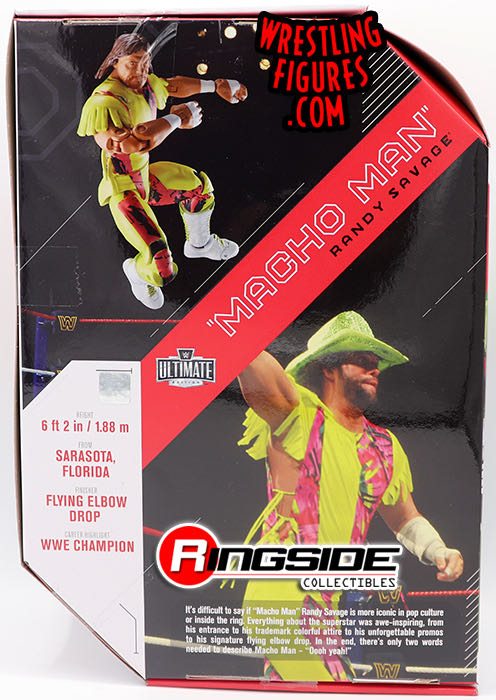 “Macho Man” Randy Savage - Mattel WWE (WWE Ultimate Edition 8) action figure collectible - Main Image 4