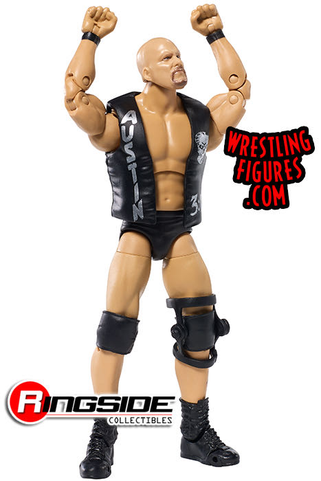 Stone Cold Steve Austin - Mattel Wwe (WWE Ultimate Edition 9) action figure collectible - Main Image 2