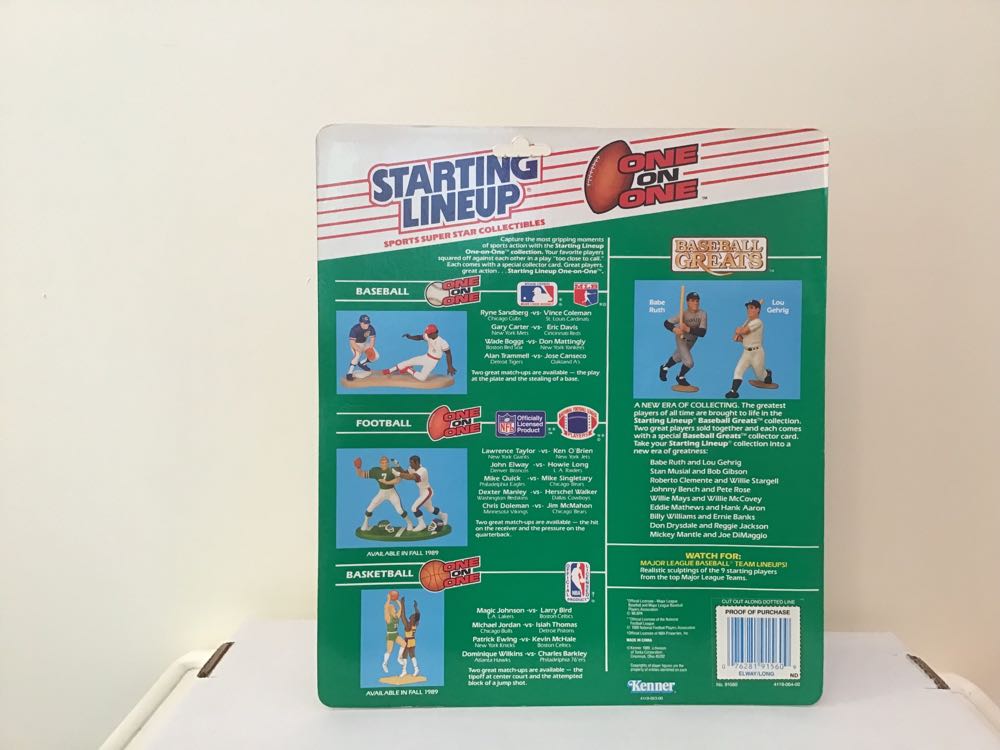 John Elway / Howie Long - Kenner (One On One) action figure collectible - Main Image 2