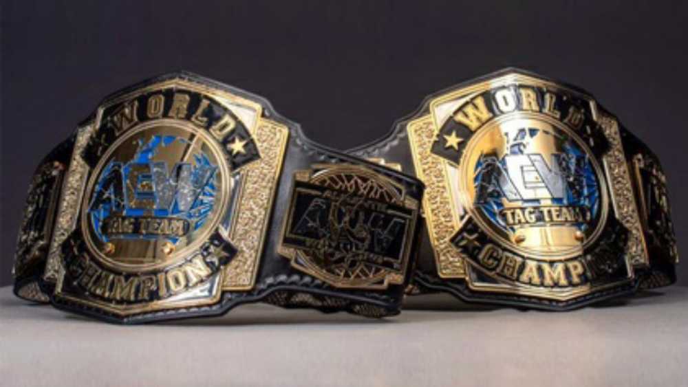 AEW World Tag Team Championship  action figure collectible - Main Image 2