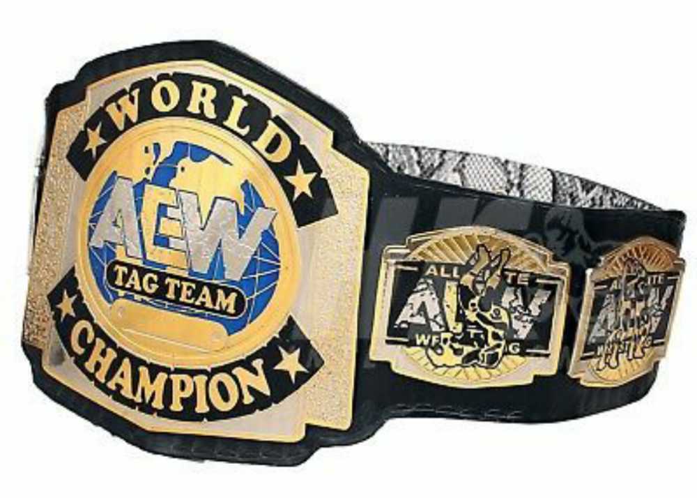 AEW World Tag Team Championship  action figure collectible - Main Image 3