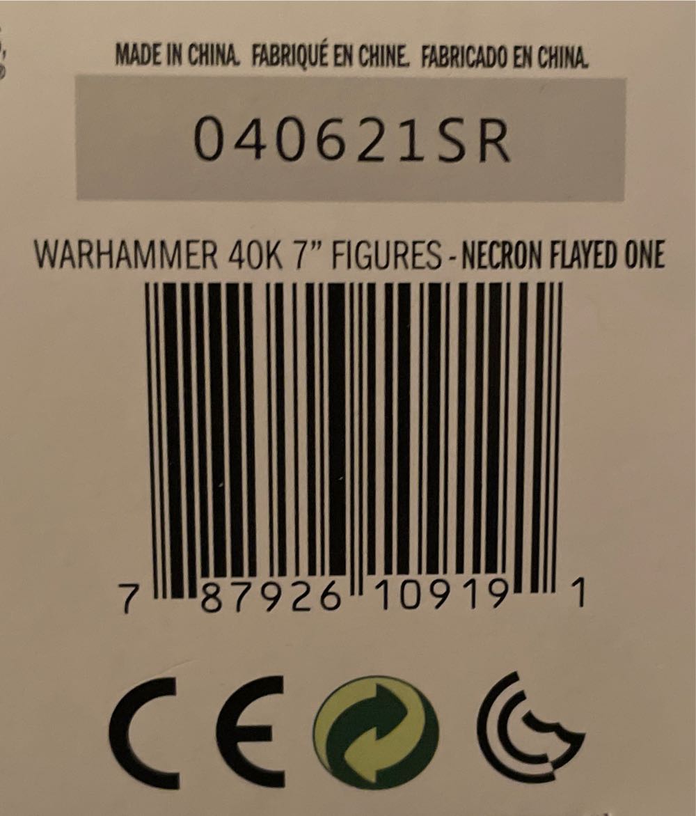 Warhammer 40K - Necron (Flayed One) - McFarlane Toys (Warhammer 40000) action figure collectible [Barcode 787926109191] - Main Image 3