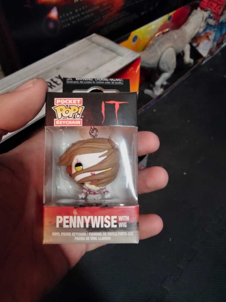 Funko Pop Keychain: Horror It Pennywise With Wig Collectible Figure Multicolor  action figure collectible [Barcode 889698318105] - Main Image 2