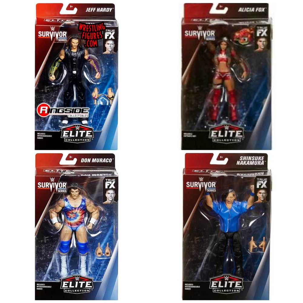 wwe elite survivor series  action figure collectible - Main Image 2