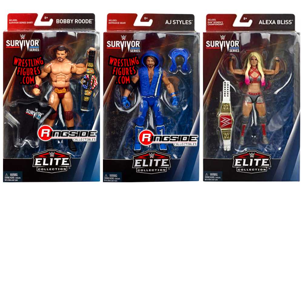 wwe elite survivor series  action figure collectible - Main Image 3