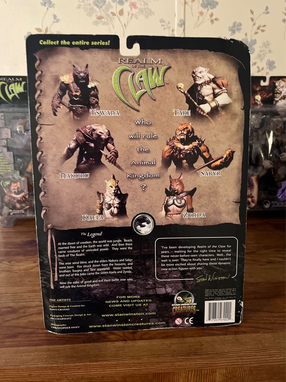 Kaela - Stan Winston (Realm Of The Claw Stan Winston Creatures) action figure collectible [Barcode 717851970221] - Main Image 3