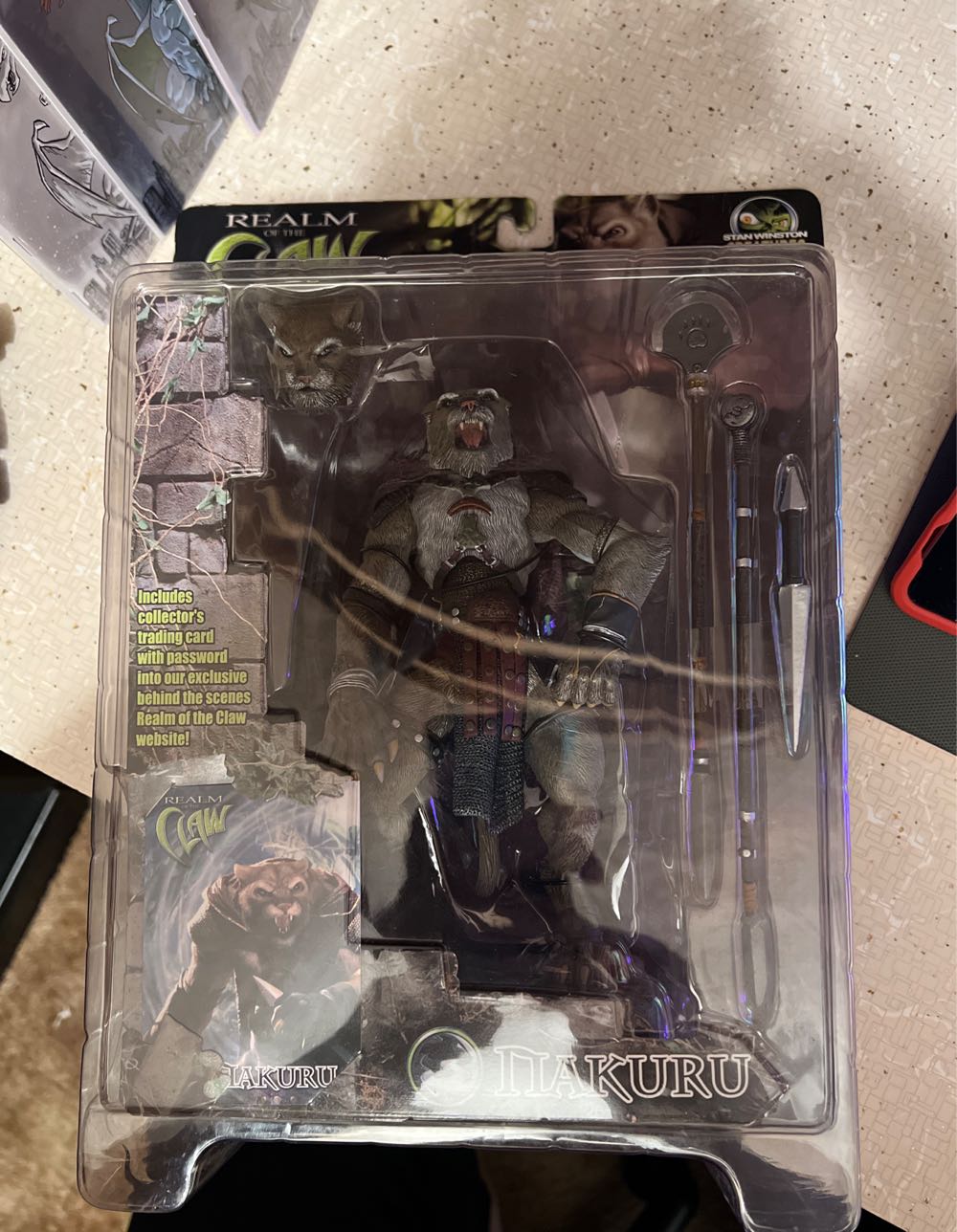 Nakuru - Stan Winston (Realm Of The Claw Stan Winston Creatures) action figure collectible [Barcode 717851970207] - Main Image 2