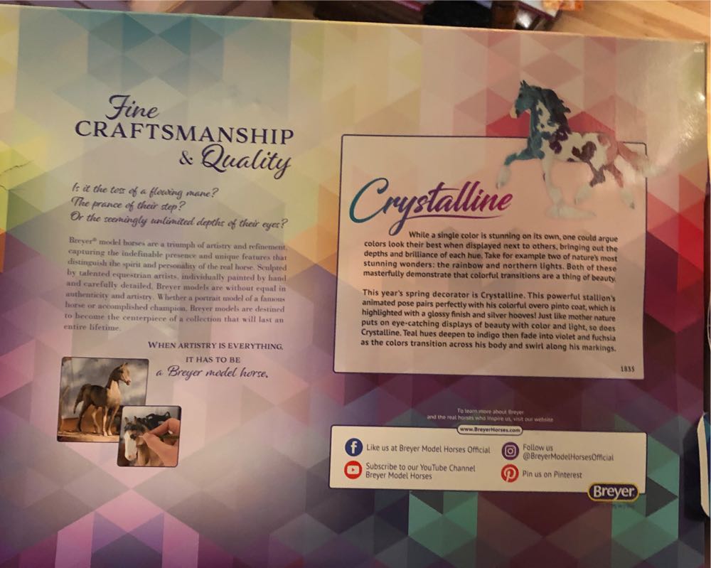 Crystalline - Breyer Animal Creations action figure collectible [Barcode 019756018351] - Main Image 2