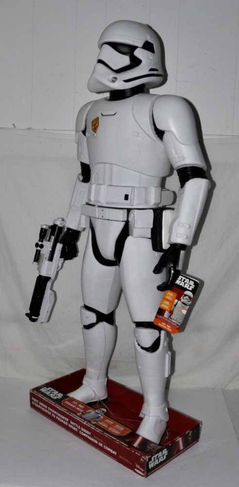 Battle Buddy First Order Stormtrooper  - Jakks Pacific (Jakks Big Figs) action figure collectible [Barcode 039897908335] - Main Image 2