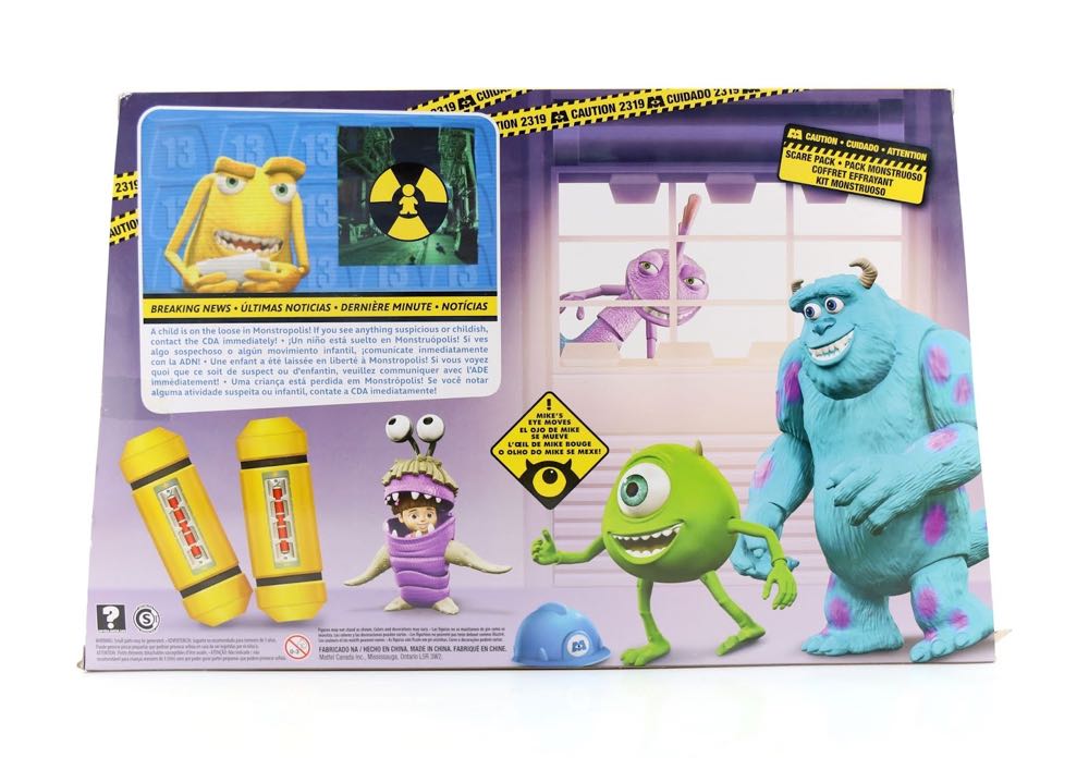 Disney Monsters, Inc Scare Pack - Mattel action figure collectible - Main Image 3
