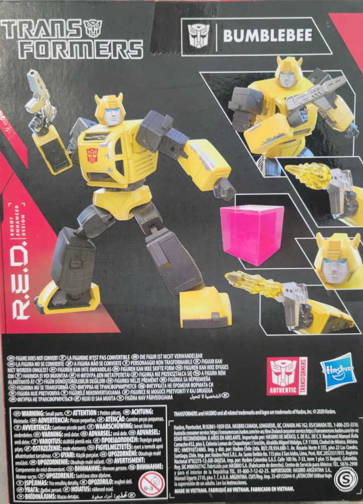 Bumblebee Wal-Mart  - Hasbro (R.E.D.) action figure collectible - Main Image 3