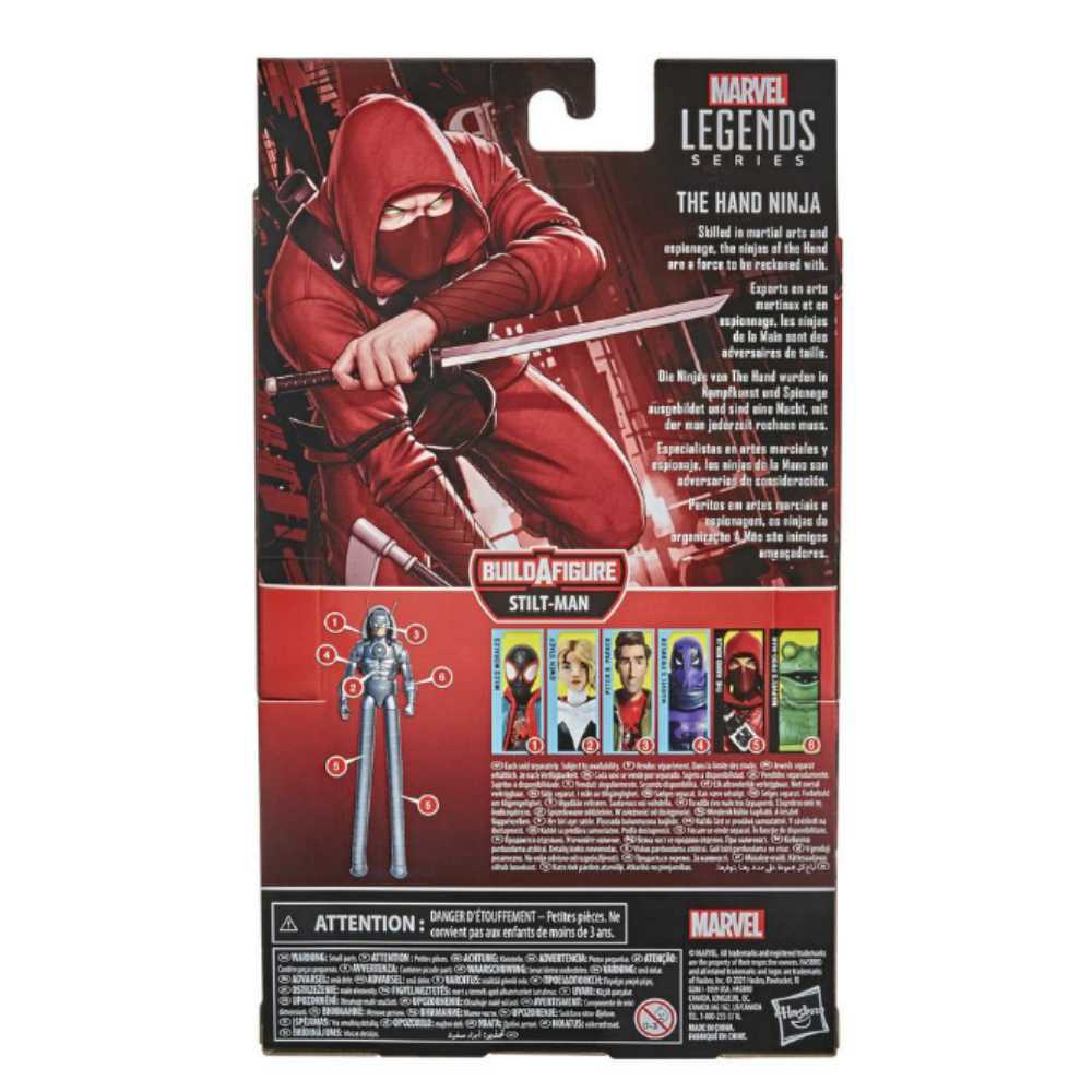 Marvel Legends, Stiltman Wave: Red Hand Ninja - Hasbro (Marvel Superheroes) action figure collectible - Main Image 3