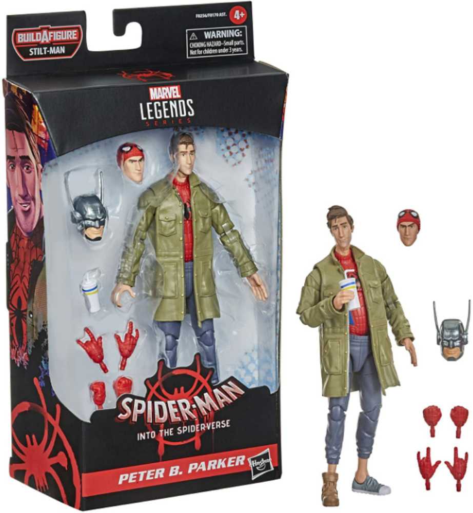 Marvel Legends - Peter B Parker - Hasbro (Legends) (Spider-man: Into the Spider-verse) action figure collectible - Main Image 2