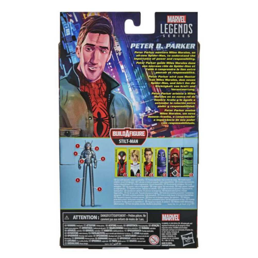 Marvel Legends - Peter B Parker - Hasbro (Legends) (Spider-man: Into the Spider-verse) action figure collectible - Main Image 3