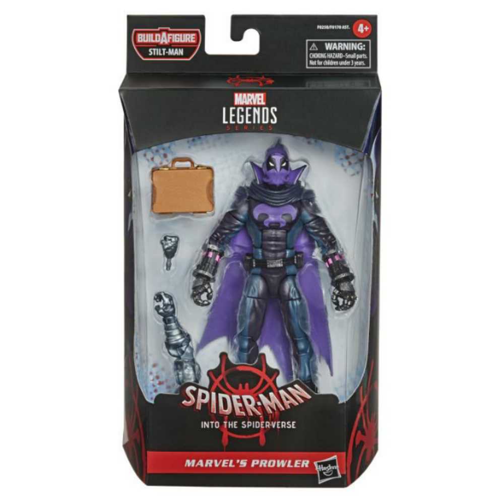 Marvel Legends, Stiltman Wave: Prowler (Into The Spiderverse) - Hasbro (Marvel Superheroes) action figure collectible - Main Image 2