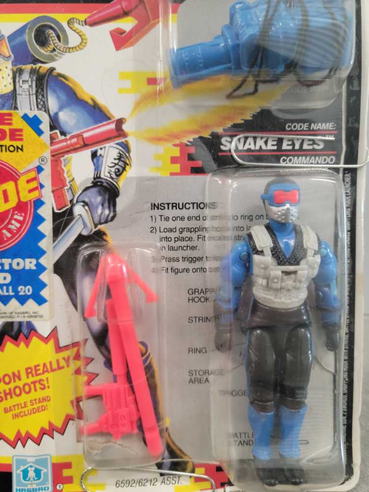 Snake Eyes V10 - Hasbro (GI Joe 1991) action figure collectible - Main Image 2