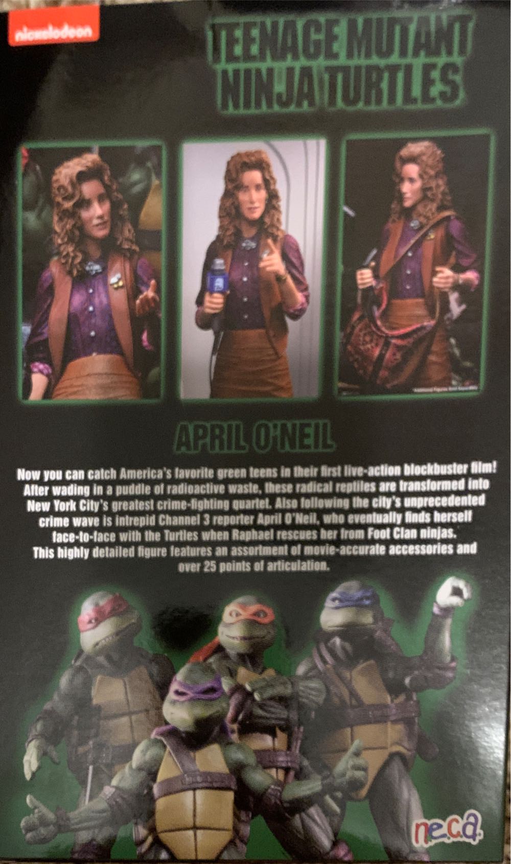 Neca TMNT April O’Neil Movie - Neca (TMNT NECA Movie) action figure collectible [Barcode 634482542064] - Main Image 3