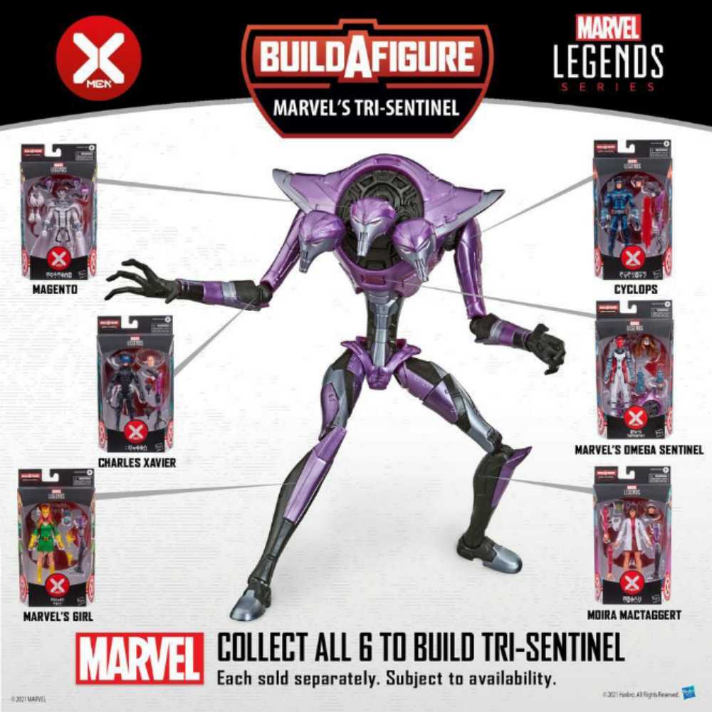 Marvel Legends, Tri-sentinel Wave: Tri-sentinel (Build a Figure) - Hasbro (Marvel Superheroes) action figure collectible - Main Image 3