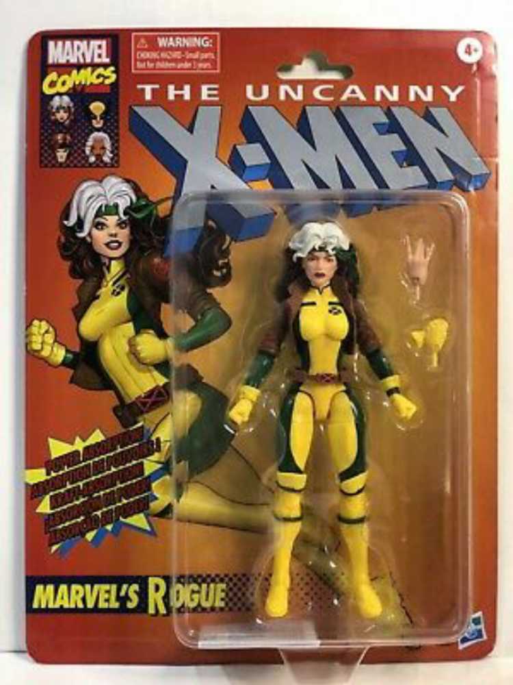 Marvel Legends, Fan Channel/Target Exclusive, X-Men RetroWave: Rogue - Hasbro (Marvel Superheroes) action figure collectible - Main Image 2