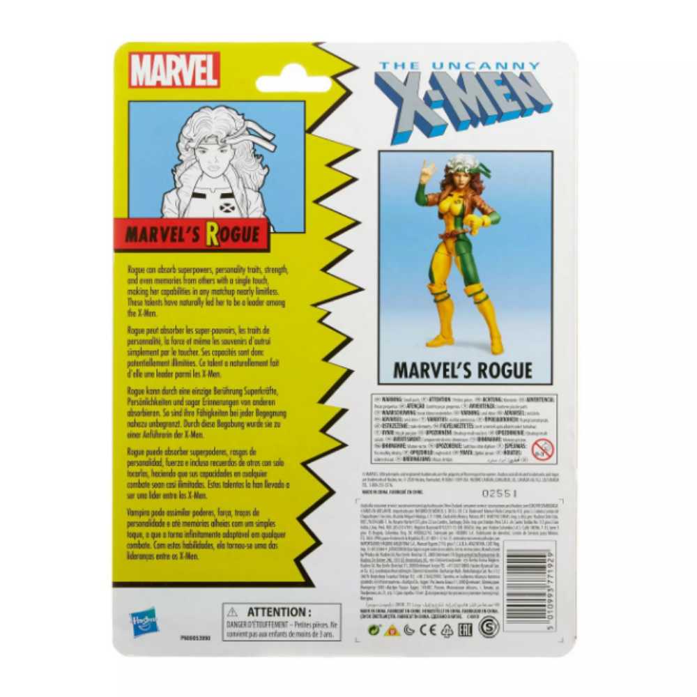 Marvel Legends, Fan Channel/Target Exclusive, X-Men RetroWave: Rogue - Hasbro (Marvel Superheroes) action figure collectible - Main Image 3