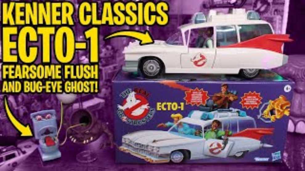 Real Ghostbusters ECTO-1 Kenner Classics Reissue  - Hasbro (The Real Ghostbusters) action figure collectible [Barcode 5010993836666] - Main Image 4