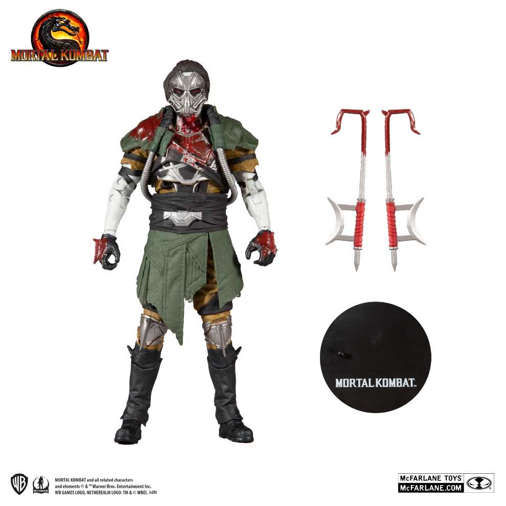 Mortal Kombat: Kabal (Bloody) - McFarlane Toys (Mortal Kombat 11) action figure collectible [Barcode 787926110678] - Main Image 3
