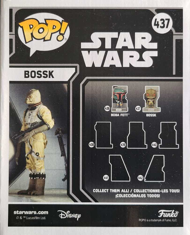 Funko Pop! Movies: Star Wars Bounty Hunters Collection: Bossk Gamestop Exclusive ESB - Funko (Star Wars Funko Pop!) action figure collectible - Main Image 2