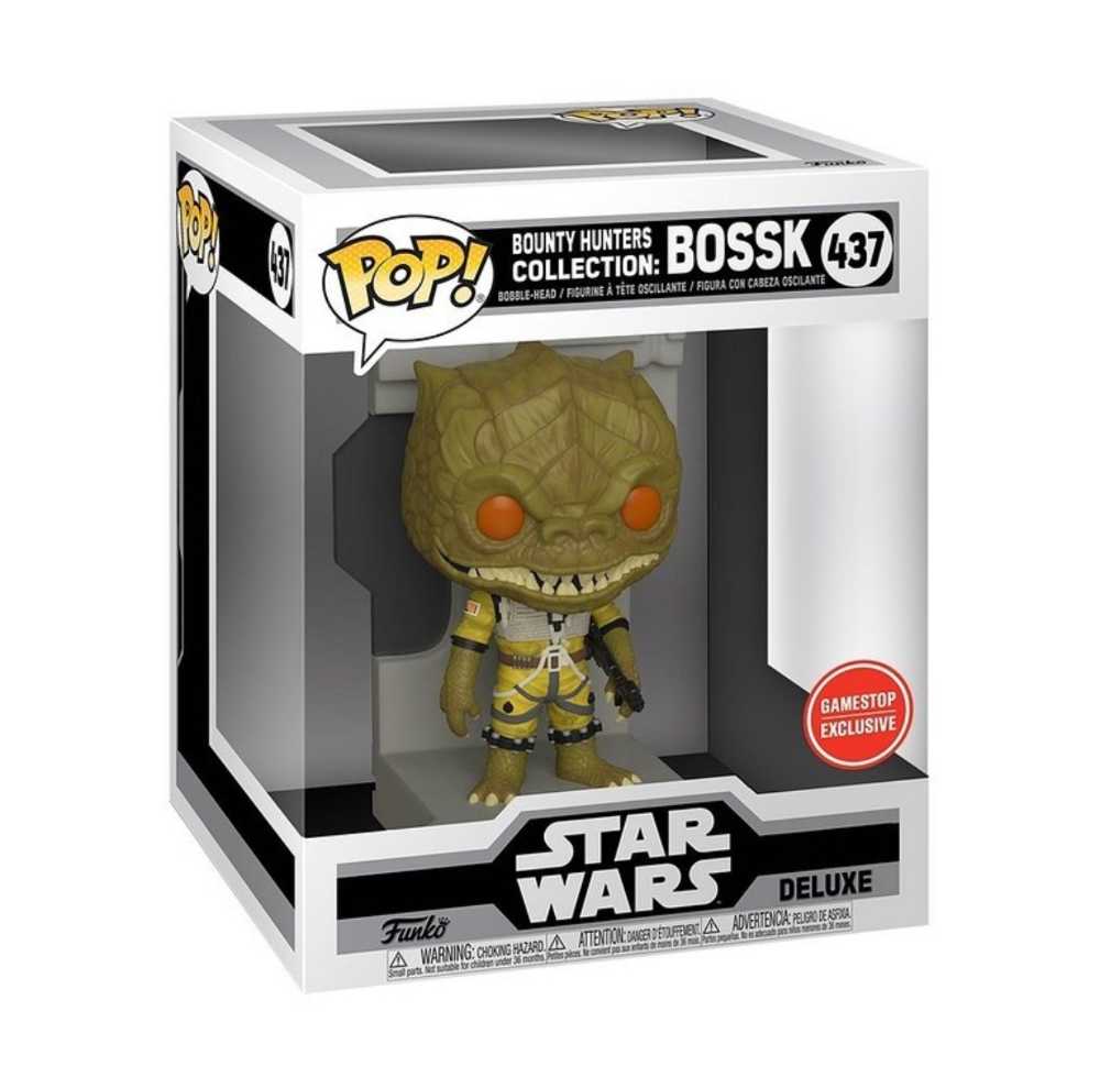 Funko Pop! Movies: Star Wars Bounty Hunters Collection: Bossk Gamestop Exclusive ESB - Funko (Star Wars Funko Pop!) action figure collectible - Main Image 4