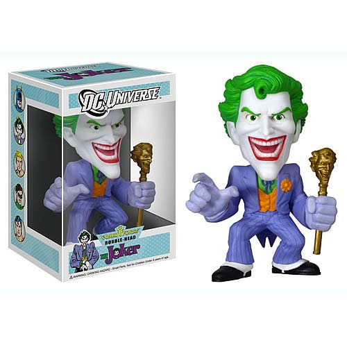 Funko Force DC Universe THE JOKER from Batman Bobble Head  action figure collectible [Barcode 830395022413] - Main Image 2