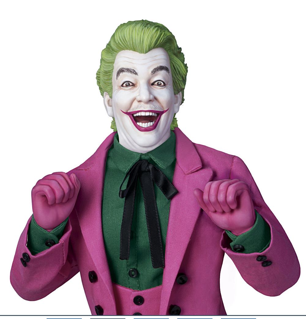BATMAN Classic TV Series JOKER Portrait Figure - Artist Ashton Drake Galleries (1/6 Scale Collectibles) action figure collectible - Main Image 2