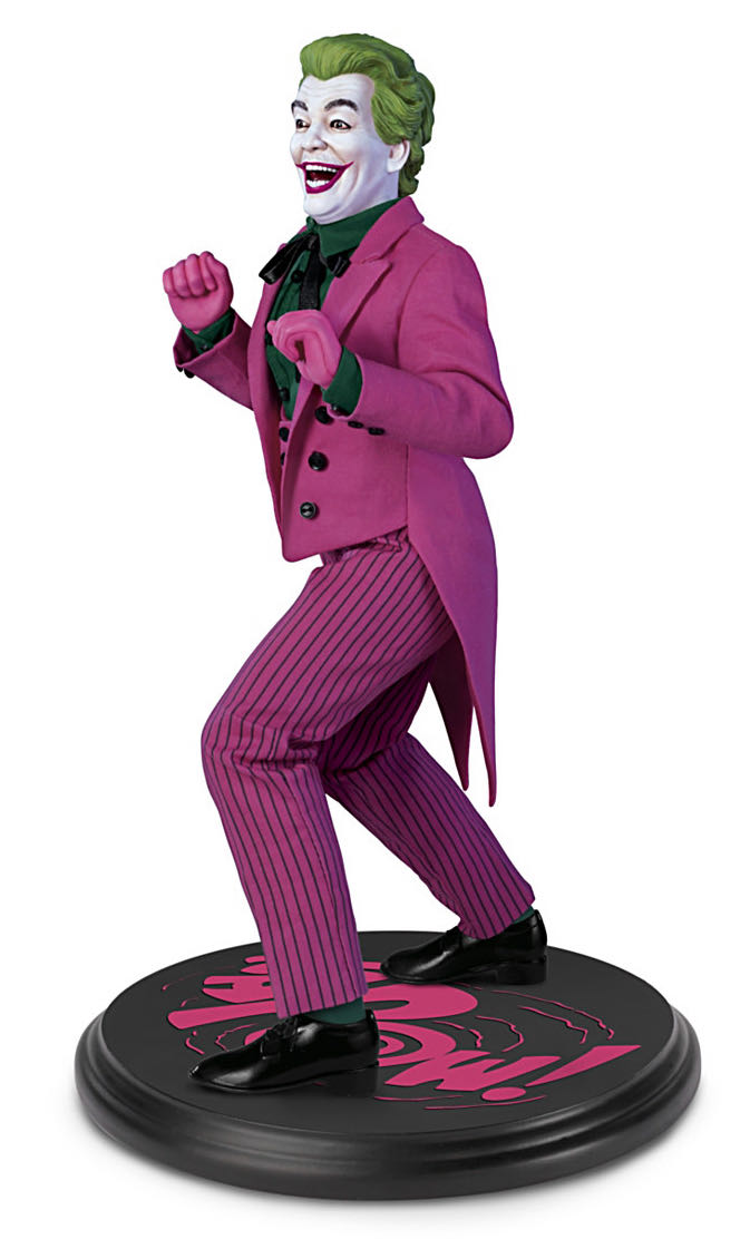BATMAN Classic TV Series JOKER Portrait Figure - Artist Ashton Drake Galleries (1/6 Scale Collectibles) action figure collectible - Main Image 3
