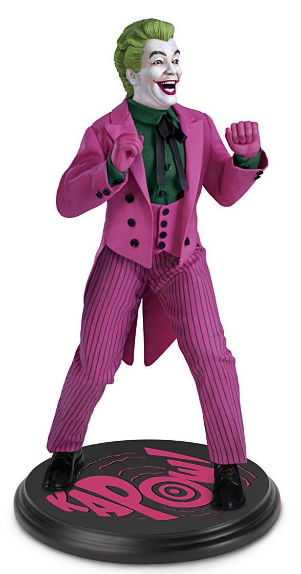 BATMAN Classic TV Series JOKER Portrait Figure - Artist Ashton Drake Galleries (1/6 Scale Collectibles) action figure collectible - Main Image 4