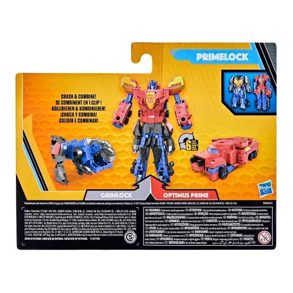 Grimlock / Optimus Prime (Primelock) - Hasbro (Transformers: Buzzworthy Bumblebee) action figure collectible [Barcode 5010993866922] - Main Image 2