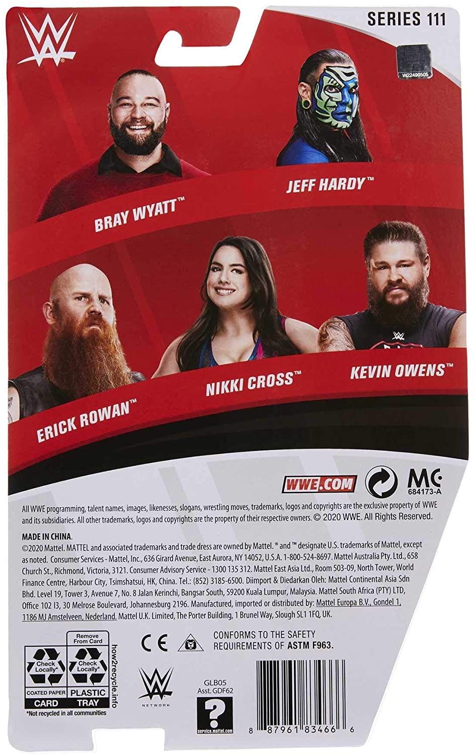 Jeff Hardy - Mattel Wwe (WWE Series 111) action figure collectible - Main Image 4