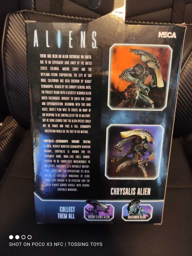 Chrysalis Alien - Neca (Alien) action figure collectible [Barcode 634482517192] - Main Image 2