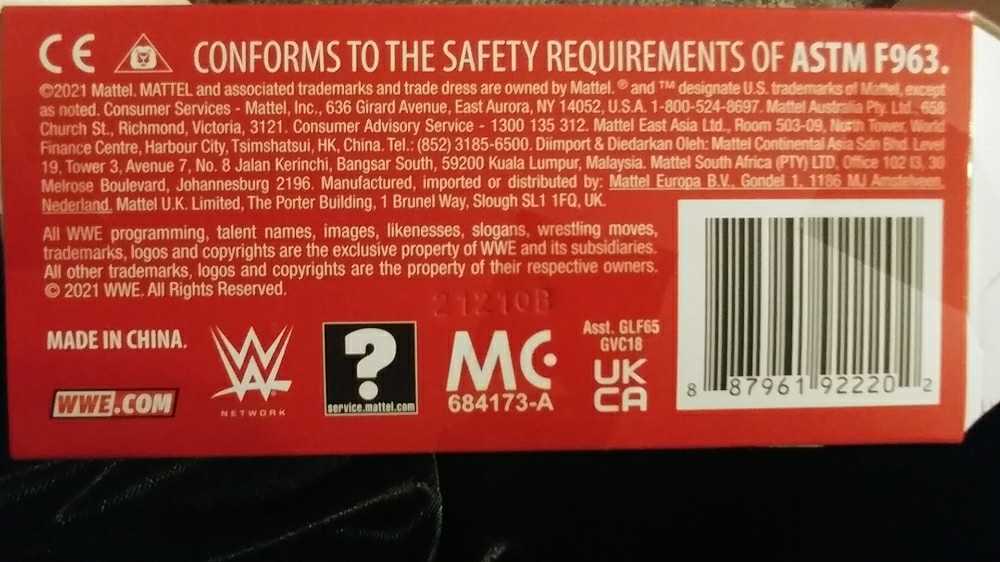 John Cena - Mattel Wwe (WWE Ultimate Edition) action figure collectible [Barcode 887961922202] - Main Image 4