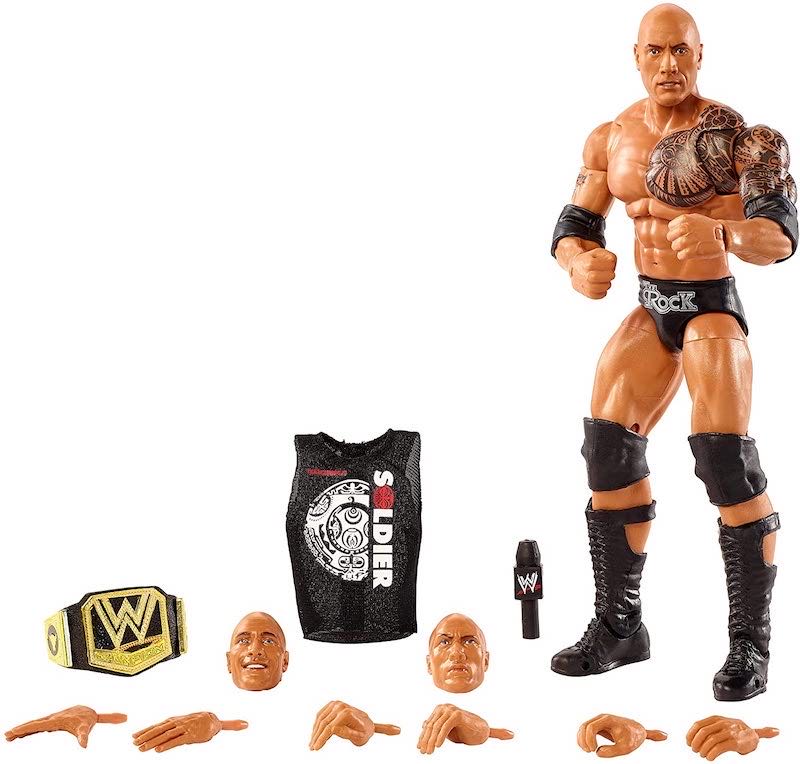 The Rock - Mattel (WWE Ultimate Edition) action figure collectible [Barcode 887961922257] - Main Image 3