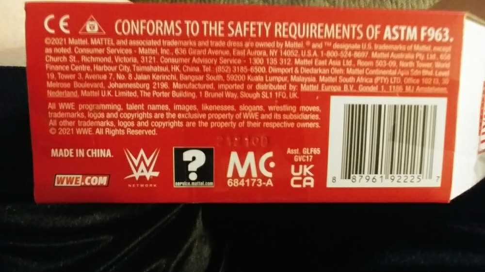 The Rock - Mattel (WWE Ultimate Edition) action figure collectible [Barcode 887961922257] - Main Image 4