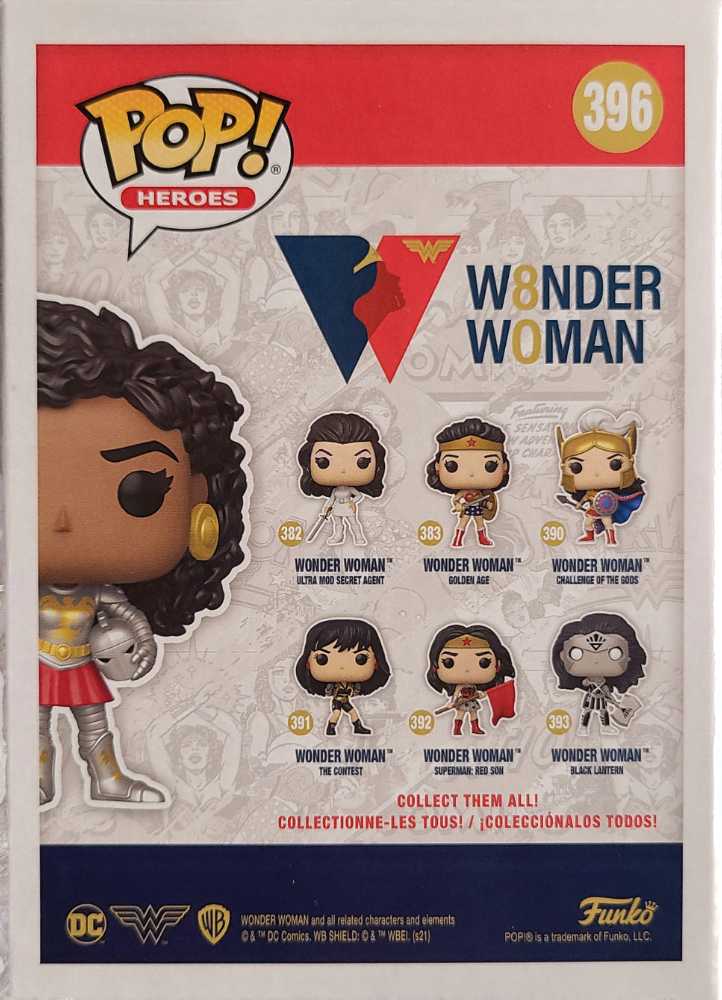 Wonder Woman - Funko Pop! Heros: Nubia - Wonder Woman - Funko (DC Funko Pops!) action figure collectible [Barcode 889698555142] - Main Image 2