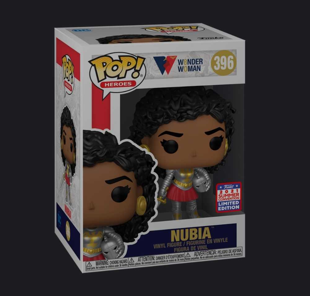 Wonder Woman - Funko Pop! Heros: Nubia - Wonder Woman - Funko (DC Funko Pops!) action figure collectible [Barcode 889698555142] - Main Image 4
